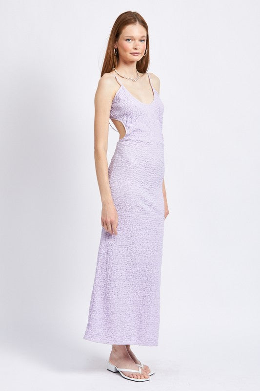 SPAGHETTI STRAP OPEN BACK MIDI DRESS-Emory Park-[option4]-[option5]-[option6]-[option7]-[option8]-Shop-Boutique-Clothing-for-Women-Online