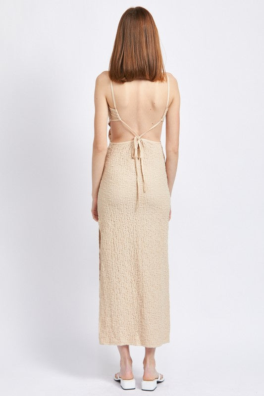 SPAGHETTI STRAP OPEN BACK MIDI DRESS-Emory Park-[option4]-[option5]-[option6]-[option7]-[option8]-Shop-Boutique-Clothing-for-Women-Online