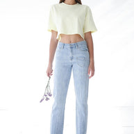 Patched Pocket Boyfriend Jeans-Denim Lab USA-[option4]-[option5]-[option6]-[option7]-[option8]-Shop-Boutique-Clothing-for-Women-Online