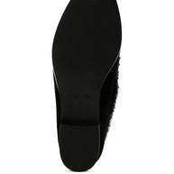 Allie Fur Trim Genuine Suede Loafers-Rag Company-[option4]-[option5]-[option6]-[option7]-[option8]-Shop-Boutique-Clothing-for-Women-Online