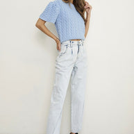 High Rise Balloon Slouch Jeans-Denim Lab USA-[option4]-[option5]-[option6]-[option7]-[option8]-Shop-Boutique-Clothing-for-Women-Online