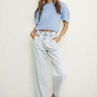 High Rise Balloon Slouch Jeans-Denim Lab USA-[option4]-[option5]-[option6]-[option7]-[option8]-Shop-Boutique-Clothing-for-Women-Online