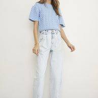 High Rise Balloon Slouch Jeans-Denim Lab USA-[option4]-[option5]-[option6]-[option7]-[option8]-Shop-Boutique-Clothing-for-Women-Online