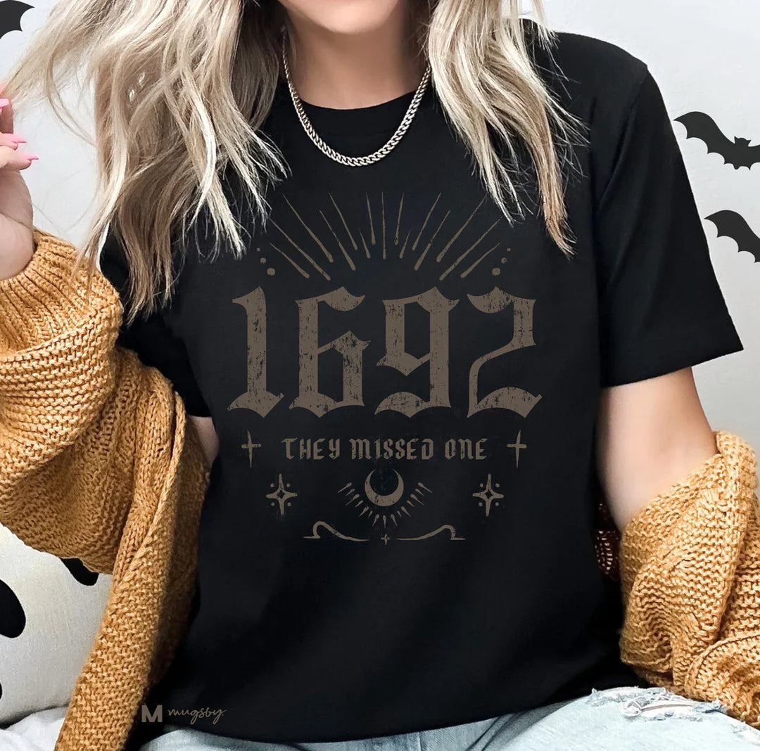 1692 They Missed One Graphic Tee In Black-Tops-Ave Shops-[option4]-[option5]-[option6]-[option7]-[option8]-Shop-Boutique-Clothing-for-Women-Online