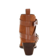 Raveta Microfiber Buckle Strap Western Boots-Rag Company-[option4]-[option5]-[option6]-[option7]-[option8]-Shop-Boutique-Clothing-for-Women-Online