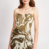 BUSTIER MINI DRESS WITH WAIST TIE-Emory Park-[option4]-[option5]-[option6]-[option7]-[option8]-Shop-Boutique-Clothing-for-Women-Online