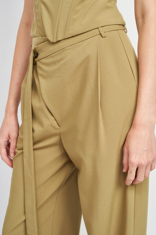 ASYMMETRICAL LONG BELT TROUSERS-Emory Park-[option4]-[option5]-[option6]-[option7]-[option8]-Shop-Boutique-Clothing-for-Women-Online