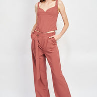 ASYMMETRICAL LONG BELT TROUSERS-Emory Park-[option4]-[option5]-[option6]-[option7]-[option8]-Shop-Boutique-Clothing-for-Women-Online