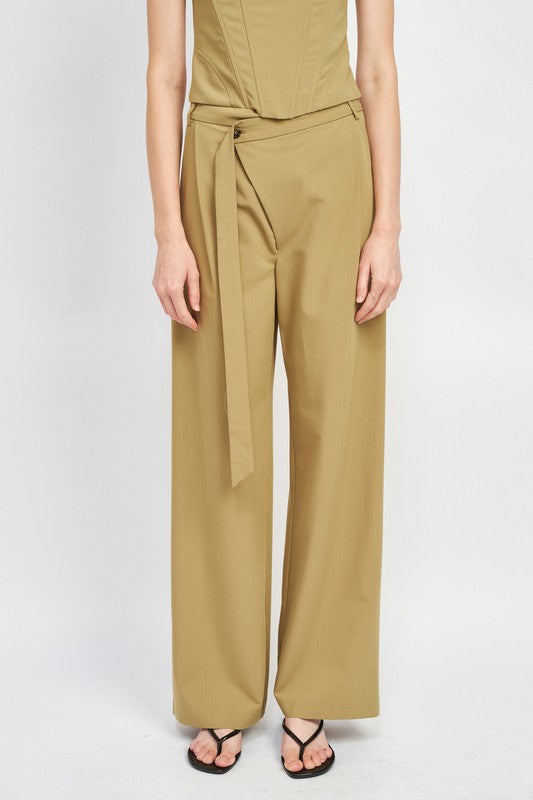 ASYMMETRICAL LONG BELT TROUSERS-Emory Park-[option4]-[option5]-[option6]-[option7]-[option8]-Shop-Boutique-Clothing-for-Women-Online