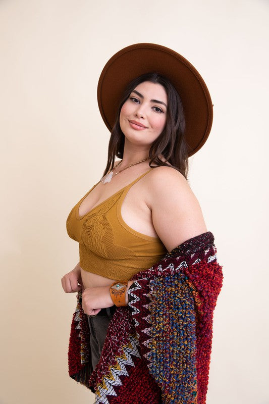 Seamless Padded Textured Brami Plus Size-Leto Accessories-[option4]-[option5]-[option6]-[option7]-[option8]-Shop-Boutique-Clothing-for-Women-Online