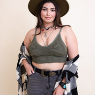 Seamless Padded Textured Brami Plus Size-Leto Accessories-[option4]-[option5]-[option6]-[option7]-[option8]-Shop-Boutique-Clothing-for-Women-Online