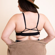 Plus Size Mesh Print High Neck Bralette-Leto Accessories-[option4]-[option5]-[option6]-[option7]-[option8]-Shop-Boutique-Clothing-for-Women-Online