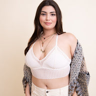 Plus Size Ribbed Lace Boho Racerback Bralette-Leto Accessories-[option4]-[option5]-[option6]-[option7]-[option8]-Shop-Boutique-Clothing-for-Women-Online