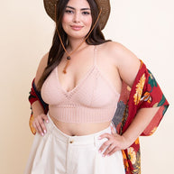 Plus Size Ribbed Lace Boho Racerback Bralette-Leto Accessories-[option4]-[option5]-[option6]-[option7]-[option8]-Shop-Boutique-Clothing-for-Women-Online