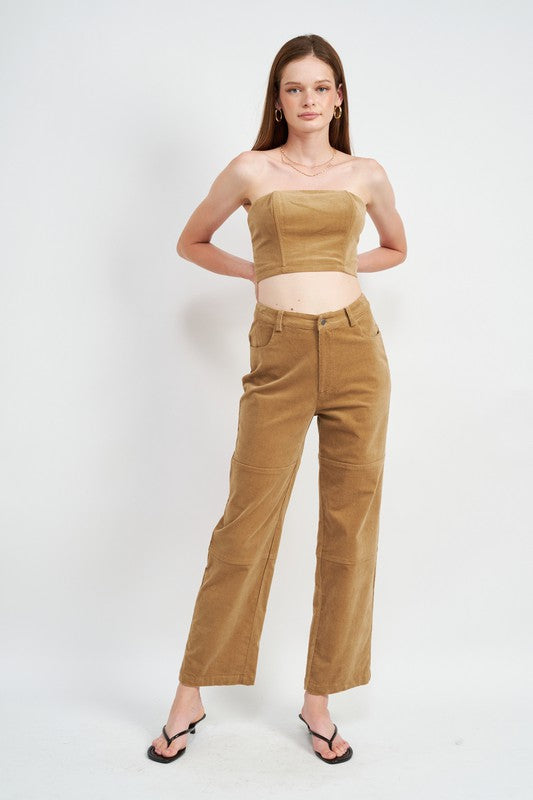 RELAXED FIT CORDUROY PANTS-Emory Park-[option4]-[option5]-[option6]-[option7]-[option8]-Shop-Boutique-Clothing-for-Women-Online