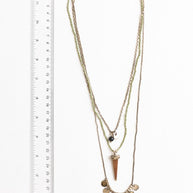 Layered Point Pendant Boho Necklace-Leto Accessories-[option4]-[option5]-[option6]-[option7]-[option8]-Shop-Boutique-Clothing-for-Women-Online