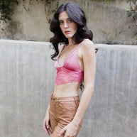 Velvet longline Lace Bralette-Leto Accessories-[option4]-[option5]-[option6]-[option7]-[option8]-Shop-Boutique-Clothing-for-Women-Online