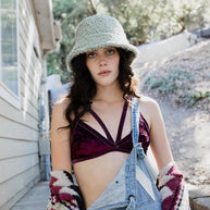 Crushed Velvet Bralette-Leto Accessories-[option4]-[option5]-[option6]-[option7]-[option8]-Shop-Boutique-Clothing-for-Women-Online