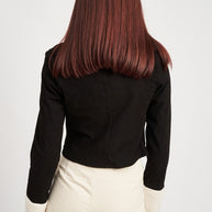 CONTRASTED COLLAR AND CUFF CROP JACKET-Emory Park-[option4]-[option5]-[option6]-[option7]-[option8]-Shop-Boutique-Clothing-for-Women-Online