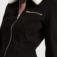 CONTRASTED COLLAR AND CUFF CROP JACKET-Emory Park-[option4]-[option5]-[option6]-[option7]-[option8]-Shop-Boutique-Clothing-for-Women-Online