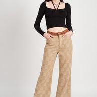 PLAID WIDE LEG PANTS-Emory Park-[option4]-[option5]-[option6]-[option7]-[option8]-Shop-Boutique-Clothing-for-Women-Online