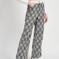 PLAID WIDE LEG PANTS-Emory Park-[option4]-[option5]-[option6]-[option7]-[option8]-Shop-Boutique-Clothing-for-Women-Online