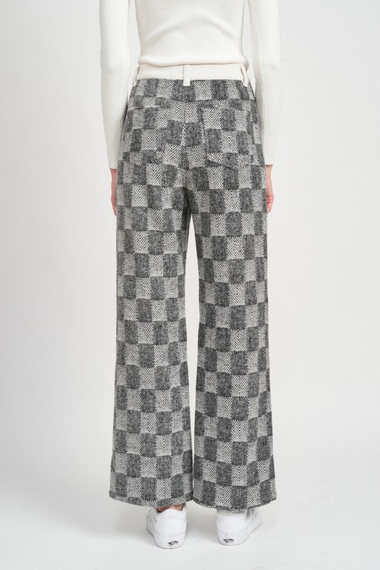 PLAID WIDE LEG PANTS-Emory Park-[option4]-[option5]-[option6]-[option7]-[option8]-Shop-Boutique-Clothing-for-Women-Online