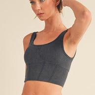 Ultra-Comfort Ribbed Sports Bra-Yelete-[option4]-[option5]-[option6]-[option7]-[option8]-Shop-Boutique-Clothing-for-Women-Online