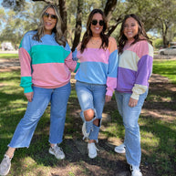 Finnley Colorblock Pullover in Four Colors-Womens-Ave Shops-[option4]-[option5]-[option6]-[option7]-[option8]-Shop-Boutique-Clothing-for-Women-Online