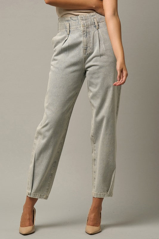 Super High Waist Balloon Jeans-Denim Lab USA-[option4]-[option5]-[option6]-[option7]-[option8]-Shop-Boutique-Clothing-for-Women-Online