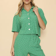 Terry checker pant set-Miss Sparkling-[option4]-[option5]-[option6]-[option7]-[option8]-Shop-Boutique-Clothing-for-Women-Online