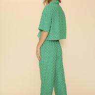 Terry checker pant set-Miss Sparkling-[option4]-[option5]-[option6]-[option7]-[option8]-Shop-Boutique-Clothing-for-Women-Online