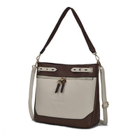 The Evie Two Tone Shoulder Bag by Mia k-MKF Collection by Mia K-[option4]-[option5]-[option6]-[option7]-[option8]-Shop-Boutique-Clothing-for-Women-Online