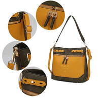 The Evie Two Tone Shoulder Bag by Mia k-MKF Collection by Mia K-[option4]-[option5]-[option6]-[option7]-[option8]-Shop-Boutique-Clothing-for-Women-Online