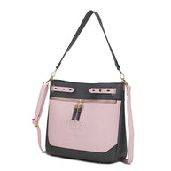 The Evie Two Tone Shoulder Bag by Mia k-MKF Collection by Mia K-[option4]-[option5]-[option6]-[option7]-[option8]-Shop-Boutique-Clothing-for-Women-Online