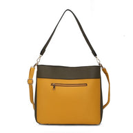 The Evie Two Tone Shoulder Bag by Mia k-MKF Collection by Mia K-[option4]-[option5]-[option6]-[option7]-[option8]-Shop-Boutique-Clothing-for-Women-Online