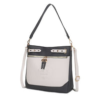 The Evie Two Tone Shoulder Bag by Mia k-MKF Collection by Mia K-[option4]-[option5]-[option6]-[option7]-[option8]-Shop-Boutique-Clothing-for-Women-Online