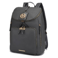 The Angela Large Backpack By Mia K-MKF Collection by Mia K-Charcoal-One Size-[option4]-[option5]-[option6]-[option7]-[option8]-Shop-Boutique-Clothing-for-Women-Online