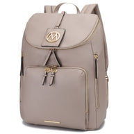 The Angela Large Backpack By Mia K-MKF Collection by Mia K-Taupe-One Size-[option4]-[option5]-[option6]-[option7]-[option8]-Shop-Boutique-Clothing-for-Women-Online