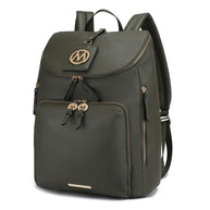 The Angela Large Backpack By Mia K-MKF Collection by Mia K-Olive-One Size-[option4]-[option5]-[option6]-[option7]-[option8]-Shop-Boutique-Clothing-for-Women-Online