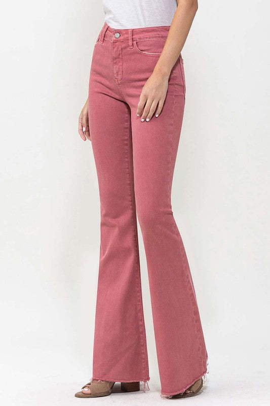 Vervet High Rise Super Flare Jeans-VERVET by Flying Monkey-[option4]-[option5]-[option6]-[option7]-[option8]-Shop-Boutique-Clothing-for-Women-Online