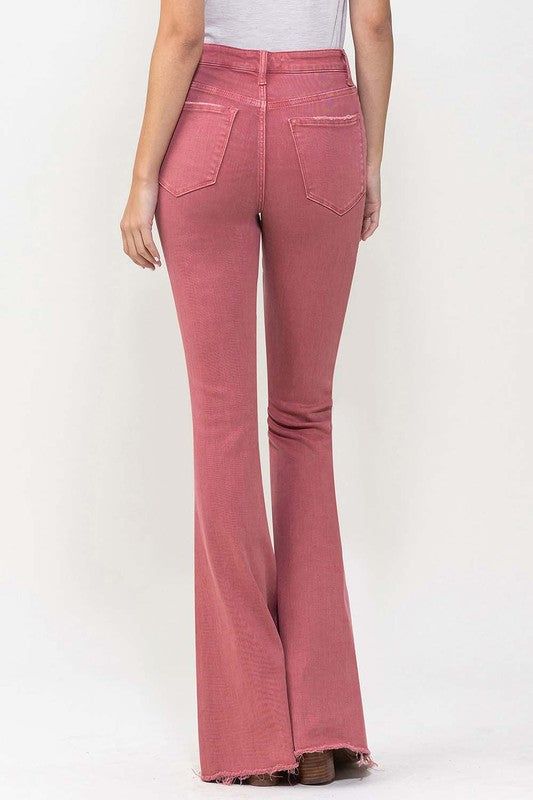 Vervet High Rise Super Flare Jeans-VERVET by Flying Monkey-[option4]-[option5]-[option6]-[option7]-[option8]-Shop-Boutique-Clothing-for-Women-Online