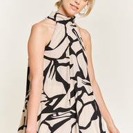 Resort style halter neck short sundress-Jade By Jane-[option4]-[option5]-[option6]-[option7]-[option8]-Shop-Boutique-Clothing-for-Women-Online