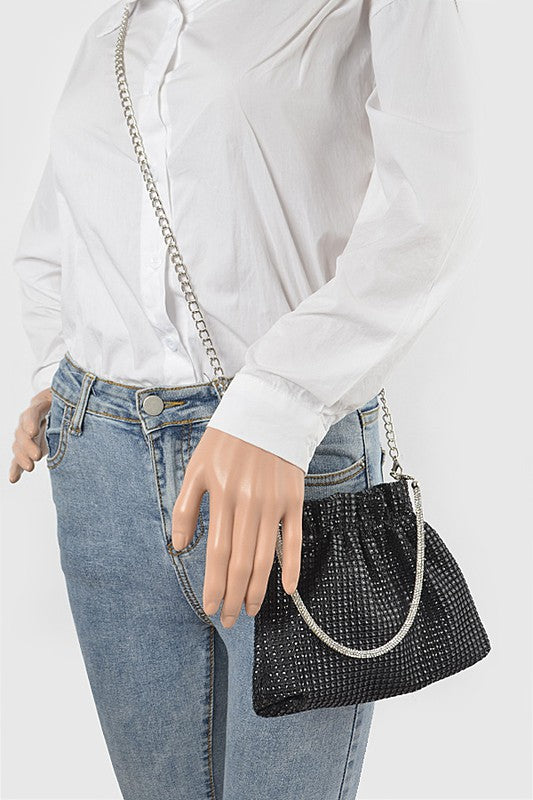 Metallic Crossbody Swing Bag-Artini Accessories-[option4]-[option5]-[option6]-[option7]-[option8]-Shop-Boutique-Clothing-for-Women-Online