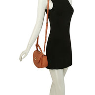 Fashion Twist Lock Flap Saddle Satchel-Fashion World-[option4]-[option5]-[option6]-[option7]-[option8]-Shop-Boutique-Clothing-for-Women-Online