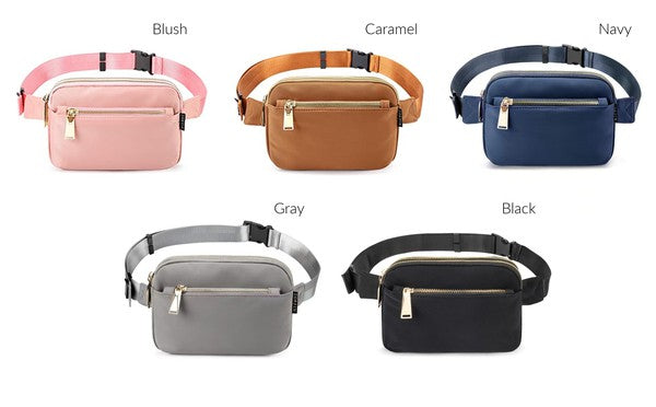 Everyday Nylon Belt Bag-Aili's Corner-[option4]-[option5]-[option6]-[option7]-[option8]-Shop-Boutique-Clothing-for-Women-Online