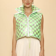 Metallic puffer vest-Miss Sparkling-[option4]-[option5]-[option6]-[option7]-[option8]-Shop-Boutique-Clothing-for-Women-Online