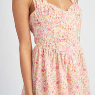 BUSTIER HALTER NECK DRESS-Emory Park-[option4]-[option5]-[option6]-[option7]-[option8]-Shop-Boutique-Clothing-for-Women-Online