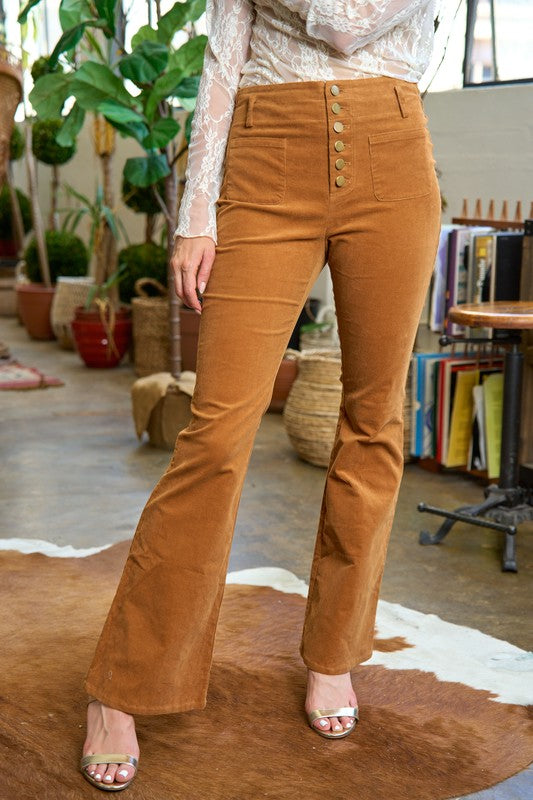 CORDUROY FLARE PANTS-Jade By Jane-[option4]-[option5]-[option6]-[option7]-[option8]-Shop-Boutique-Clothing-for-Women-Online