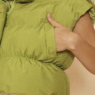 Cropped puffer vest with hood-Miss Sparkling-[option4]-[option5]-[option6]-[option7]-[option8]-Shop-Boutique-Clothing-for-Women-Online